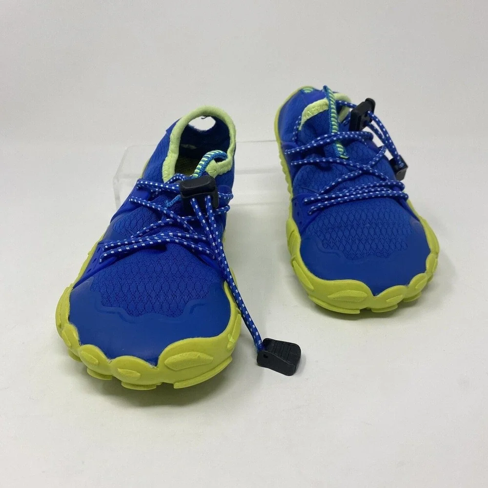 Functional‎ Toddler Kid Water Shoes Size 31 Blue Yellow Swimming Beach